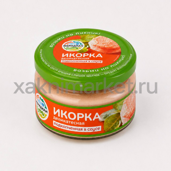 Икорка подкопч. в соусе делик. 160г *8 Меридиан