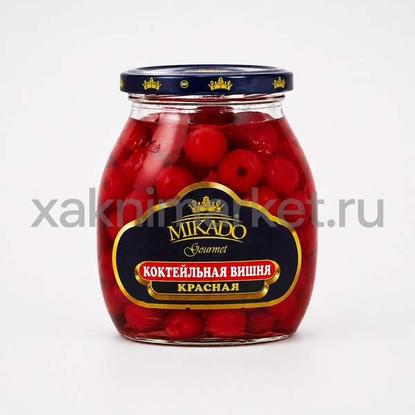 Вишня коктейльная красная 314мл *12 MIKADO