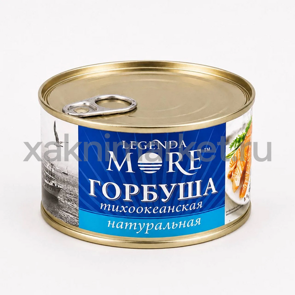 Горбуша натур. Legenda More ТУ ж/б 240г *24 Владкон