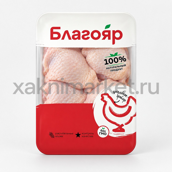 Бедро ЦБ с хребтом зам. лоток 1кг *8 Благояр